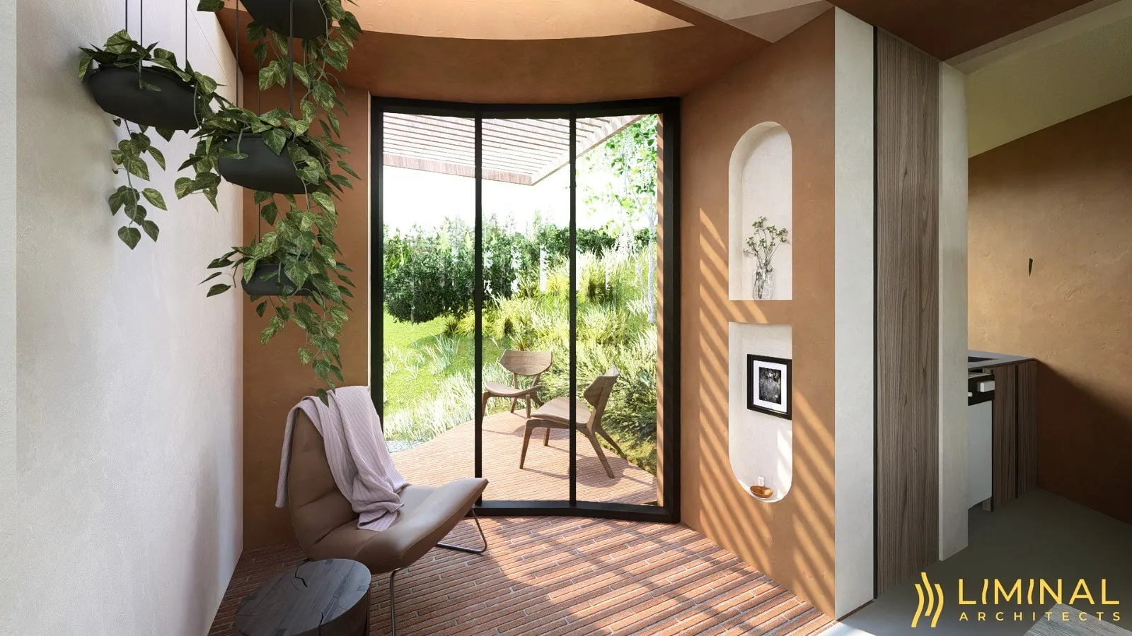 Render of the Stilkrans courtyard